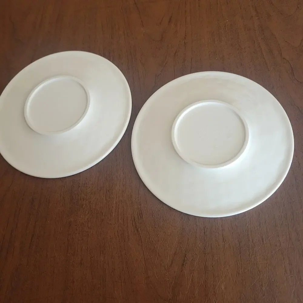 Threshold Melamine Appetizer Dessert Plates set of 2 Target 2013 Perfect shape